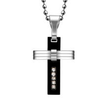 2016 Hdx Steel Cross Jewelry Pendant with Diamond